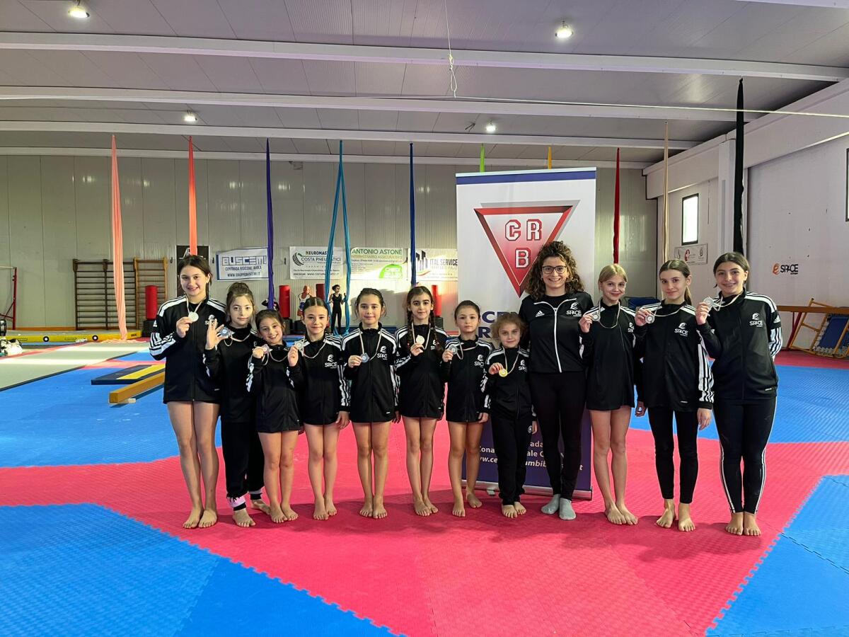 GinnasticaArtistica, E-Space Multisport di Paternò debutta con 11 medaglie al Regionale 2024 - 