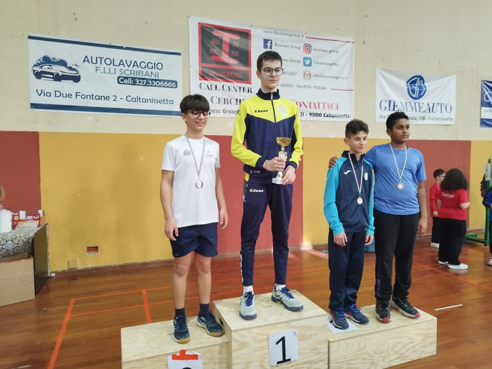 PATERNÒ BADMINTON TRIONFA AL TORNEO GRAND PRIX DI CALTANISSETTA