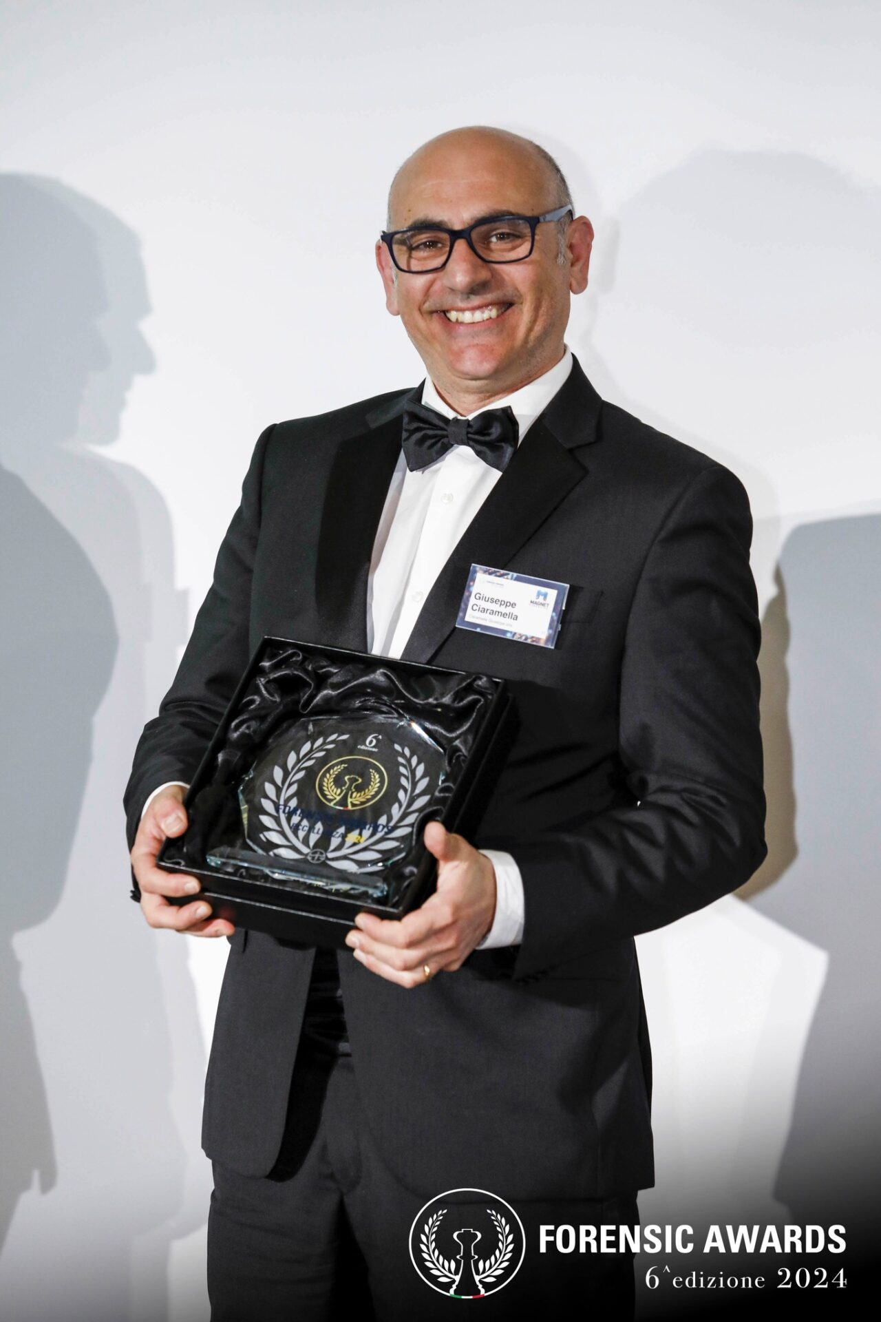 GIUSEPPE CIARAMELLA VINCE IL PREMIO FORENSIC AWARDS 2024 PER L'ECCELLENZA NELL'AGENZIA DI INVESTIGAZIONE PRIVATA NEL SETTORE ASSICURATIVO