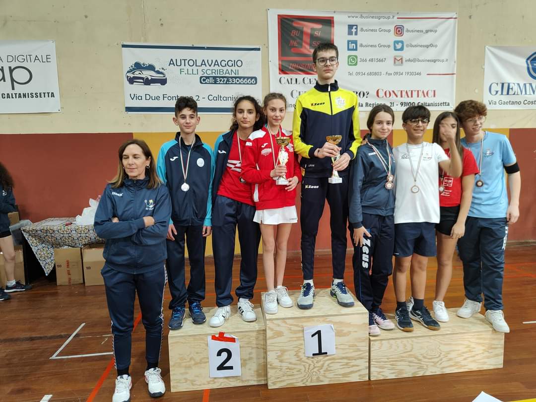 BUONI  RISULTATI PER "LE RACCHETTE PATERNÒ" AL 2° GRAN PRIX DI CALTANISSETTA