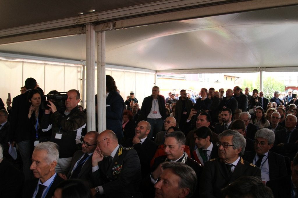 PIANO TAVOLA: CERIMONIA INIZIO LAVORI METROPOLITANA MISTERBIANCO – PATERNO’ – LE FOTO