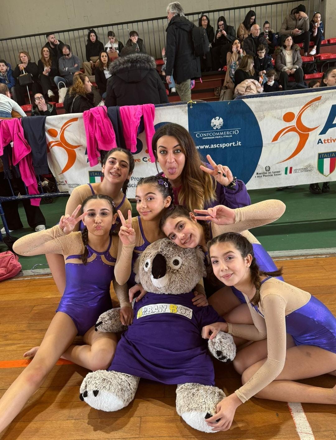 OTTIMI RISULTATI PER LE PICCOLE GINNASTE DI URBAN BOX DI PATERNO’ NELLA GARA "COPPA PRIMAVERA ASC"