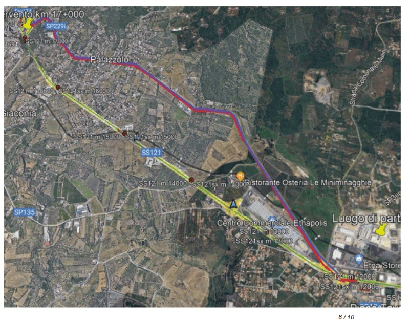LAVORI SVINCOLO SS121: CHIUSURA DALLE ORE 20, TUTTE LE SERE FINO A VENERDÌ