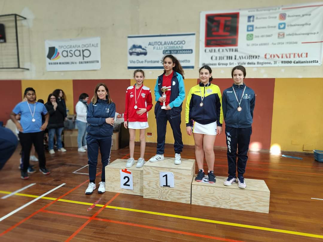 BUONI  RISULTATI PER "LE RACCHETTE PATERNÒ" AL 2° GRAN PRIX DI CALTANISSETTA
