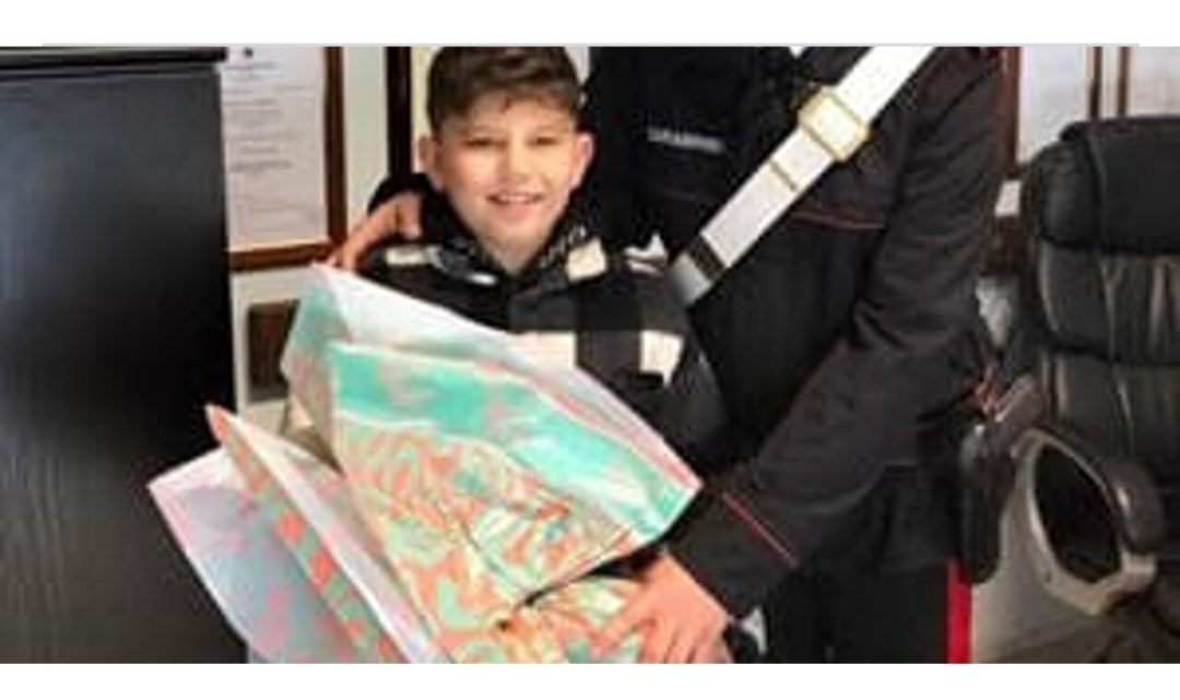 IL PICCOLO MOHAMED RITROVATO A PALERMO VICINO A UNA CHIESA