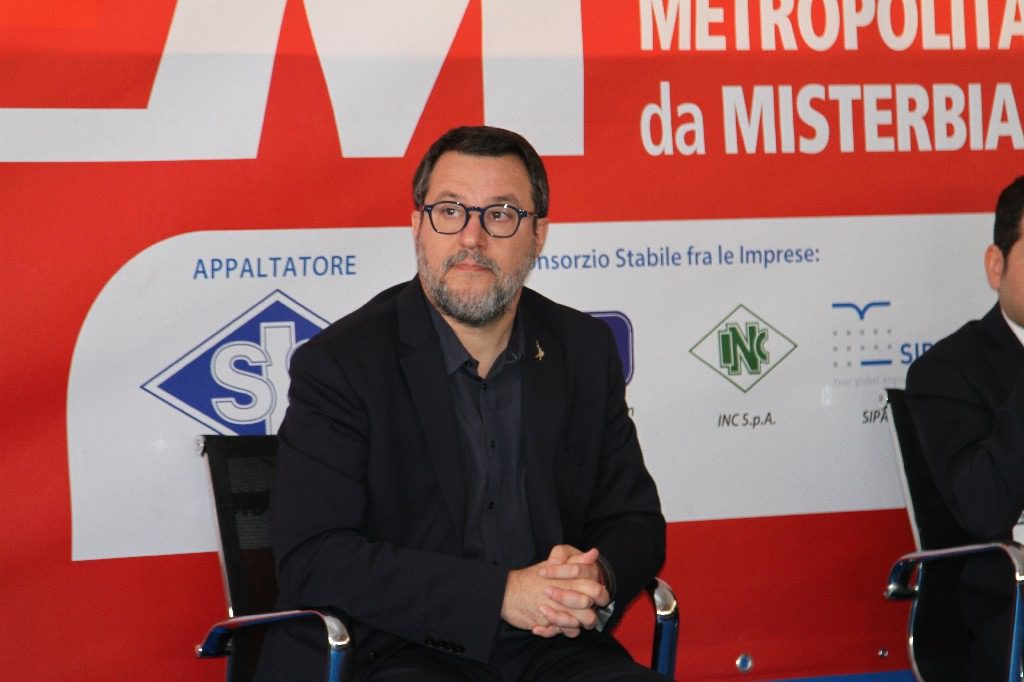 PIANO TAVOLA: CERIMONIA INIZIO LAVORI METROPOLITANA MISTERBIANCO – PATERNO’ – LE FOTO