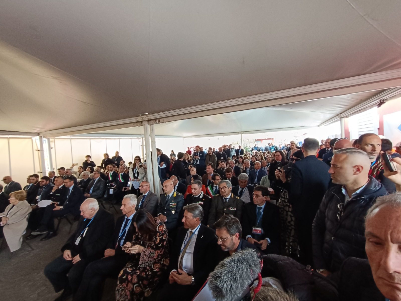 PIANO TAVOLA: CERIMONIA INIZIO LAVORI METROPOLITANA MISTERBIANCO – PATERNO’ – LE FOTO