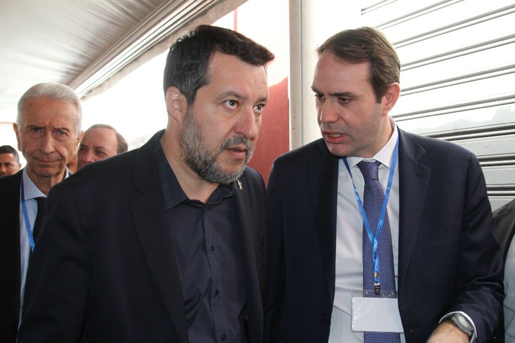 PIANO TAVOLA: CERIMONIA INIZIO LAVORI METROPOLITANA MISTERBIANCO – PATERNO’ – LE FOTO