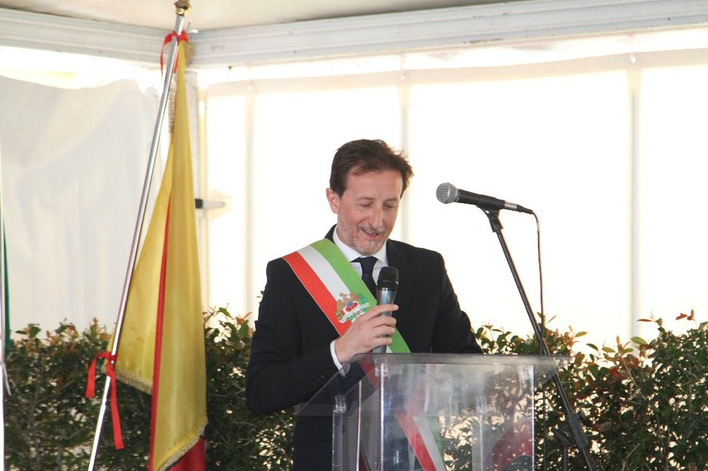 PIANO TAVOLA: CERIMONIA INIZIO LAVORI METROPOLITANA MISTERBIANCO – PATERNO’ – LE FOTO