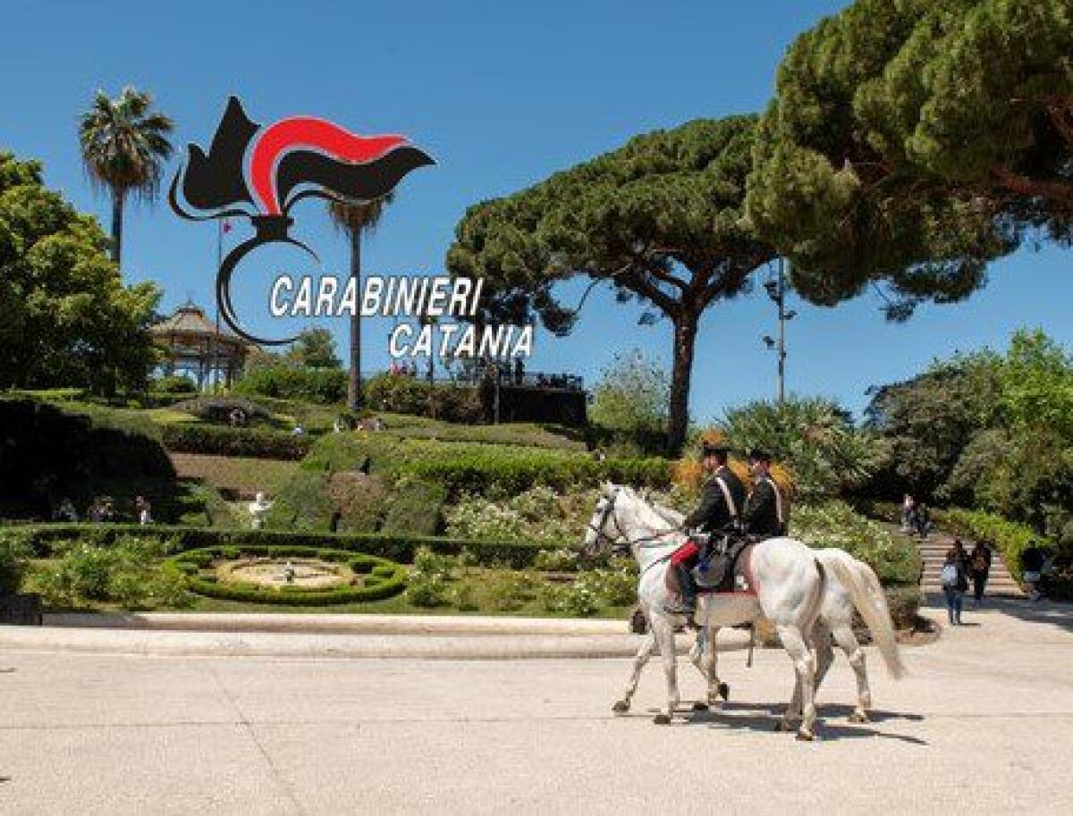 RISSA ALLA VILLA BELLINI: 21ENNE DI PATERNÒ DENUNCIATO PER ARMI E DROGA, FINITO IN OSPEDALE CON NASO ROTTO - 