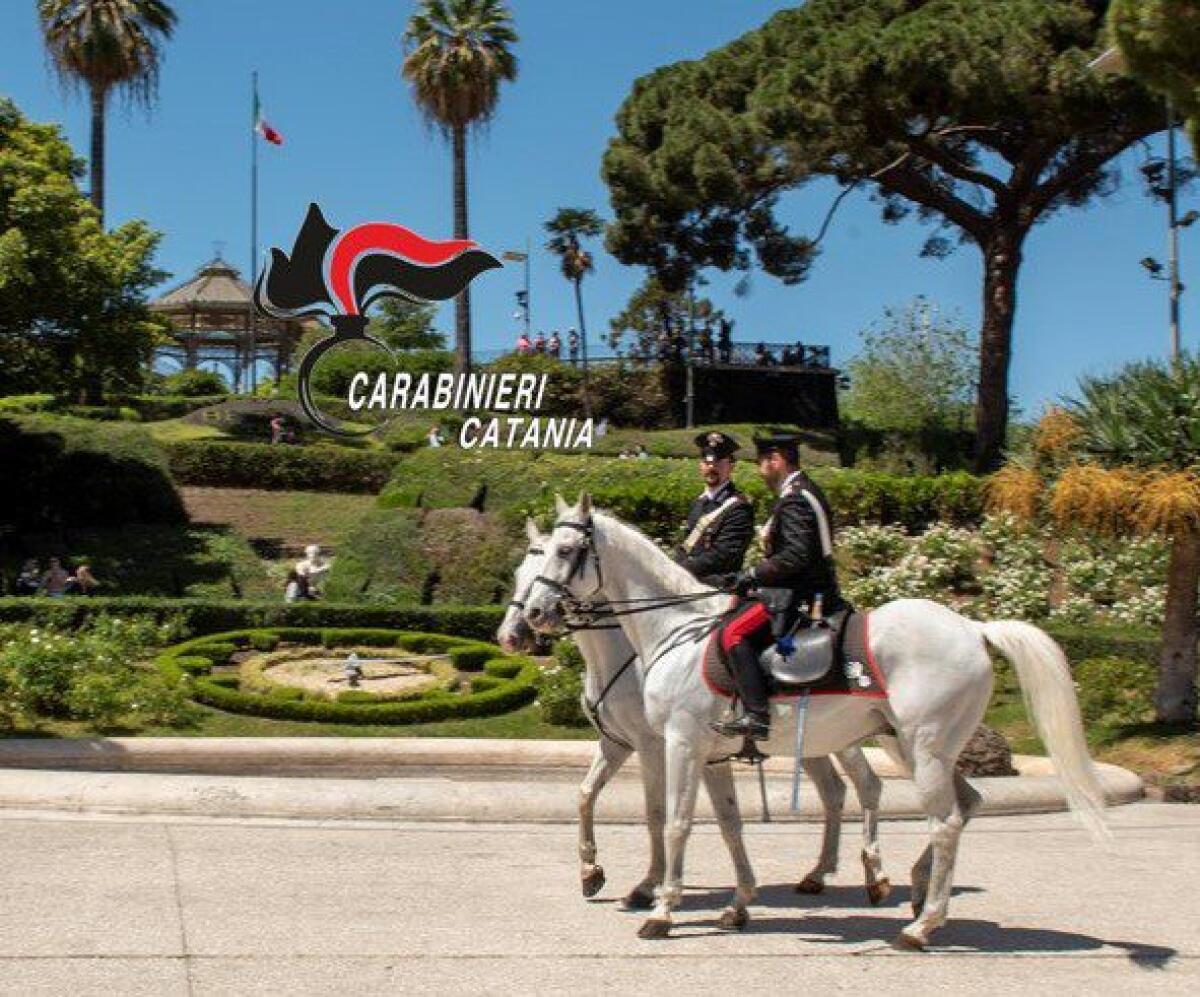 LITE ALLA VILLA BELLINI: 21ENNE DI PATERNÒ DENUNCIATO PER ARMI E DROGA, FINITO IN OSPEDALE CON NASO ROTTO - 