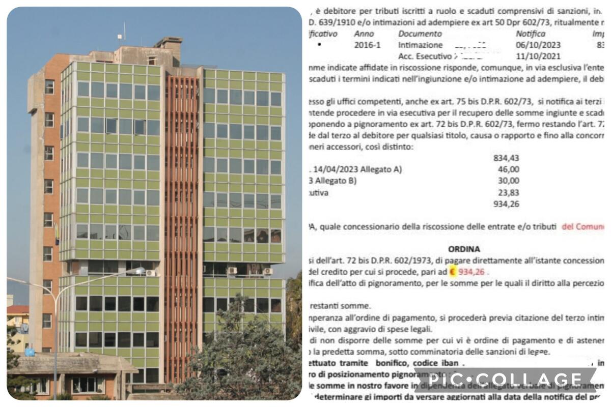 PATERNO'. SORPRESA PER TANTI CITTADINI, PRELIEVI FORZATI DAI CONTI CORRENTI PER PAGARE LA TARI - 