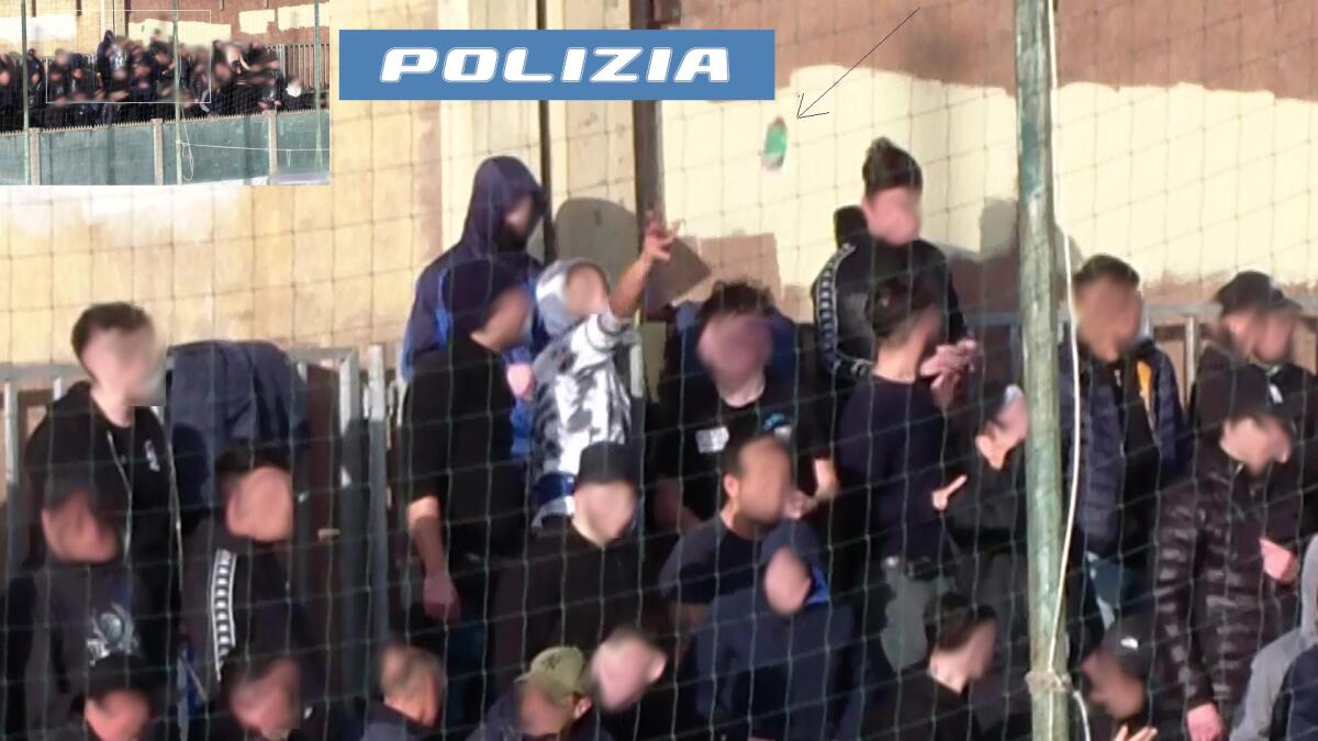DASPO PER 5 TIFOSI DEL PATERNÒ E 3 DEL GELA DOPO GLI SCONTRI DEL 7 GENNAIO - 