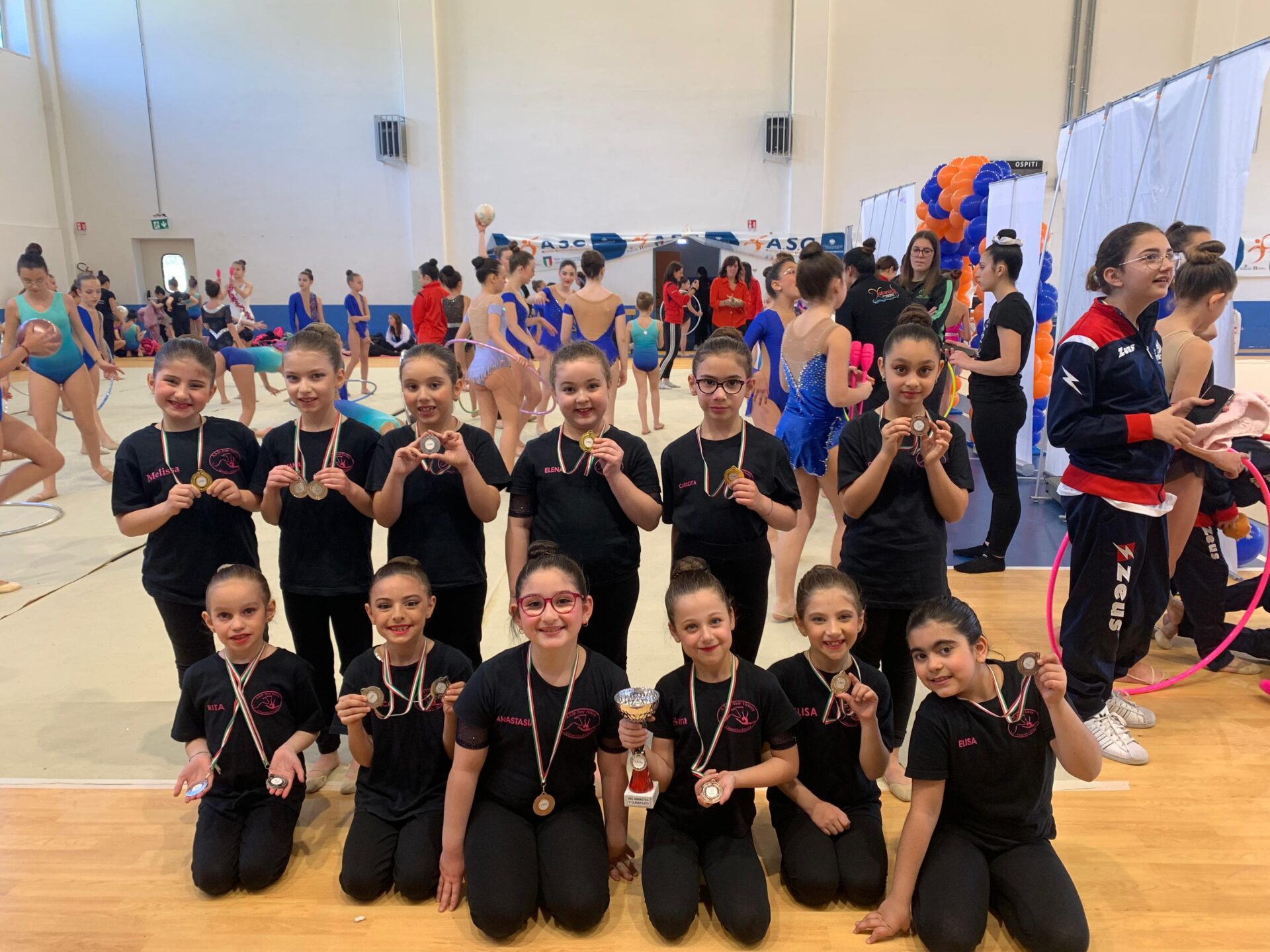 SUCCESSO TRIONFALE PER LA SOCIETÀ NEW VICTORY DI PATERNÒ’ ALLA FASE REGIONALE DEL CAMPIONATO ASC