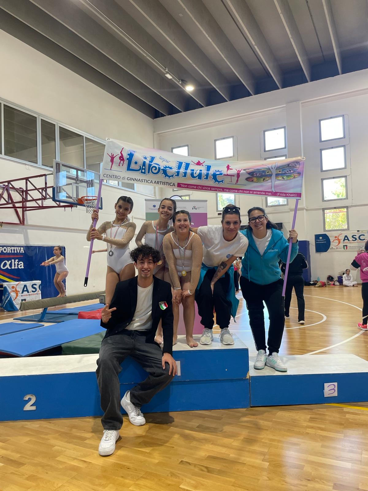 Successi Brillanti per l'ASD Libellule alla Seconda Prova Regionale di Ginnastica Artistica ASC