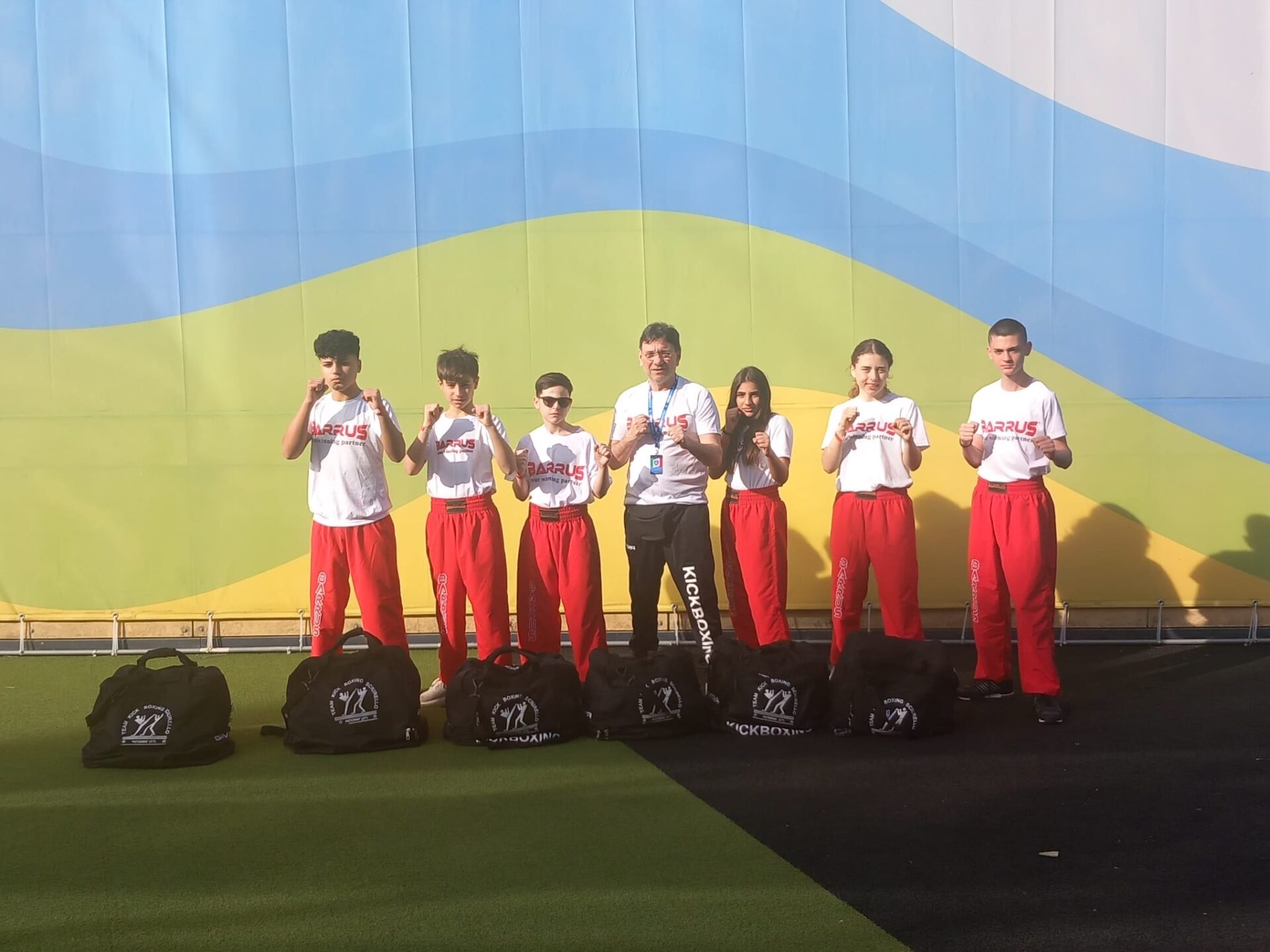 SUCCESSO PER IL TEAM KICKBOXING SCIURELLO DI PATERNÒ A LIGNANO SABBIADORO