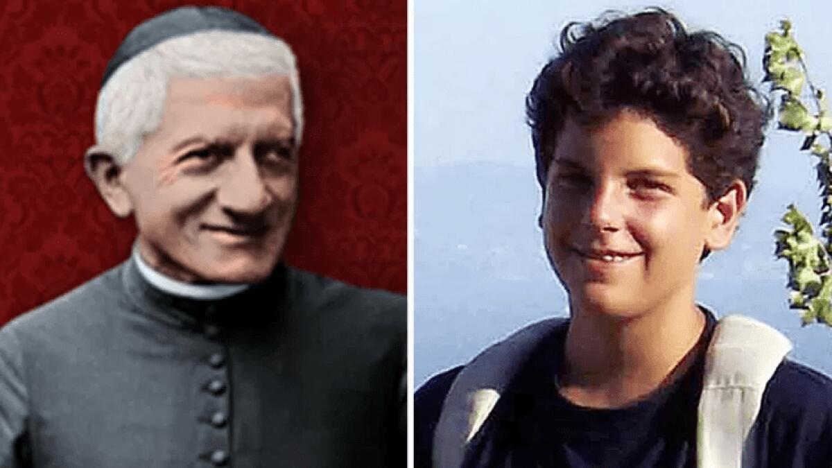 CARLO ACUTIS E DON GIUSEPPE ALLAMANO SARANNO SANTI - 