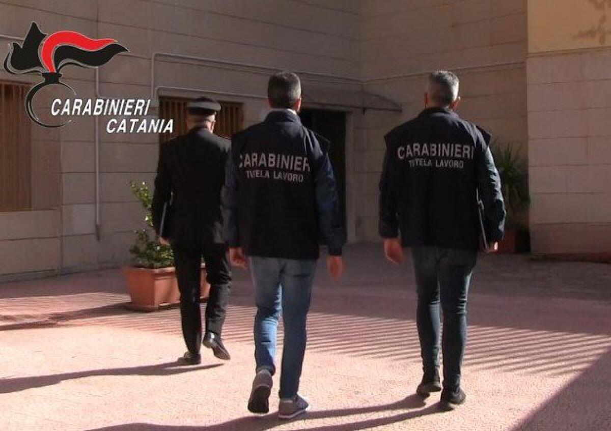 CINQUE LAVORATORI SU 8 IN NERO E ALTRE VIOLAZIONI: SOPSESA AZIENDA E MULTA DA 36 MILA EURO A COMMERCIANTE DI SAN GREGORIO - 