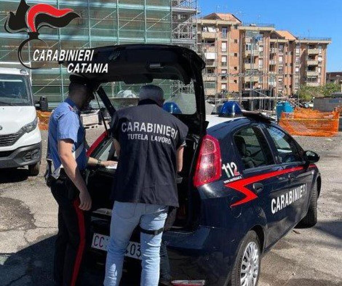 RANDAZZO. VIOLAZIONI SICUREZZA SUI LUOGHI DI LAVORO, DENUNCIATI TRE IMPRENDITORI EDILI E SANZIONI PER OLTRE 5MILA EURO - 