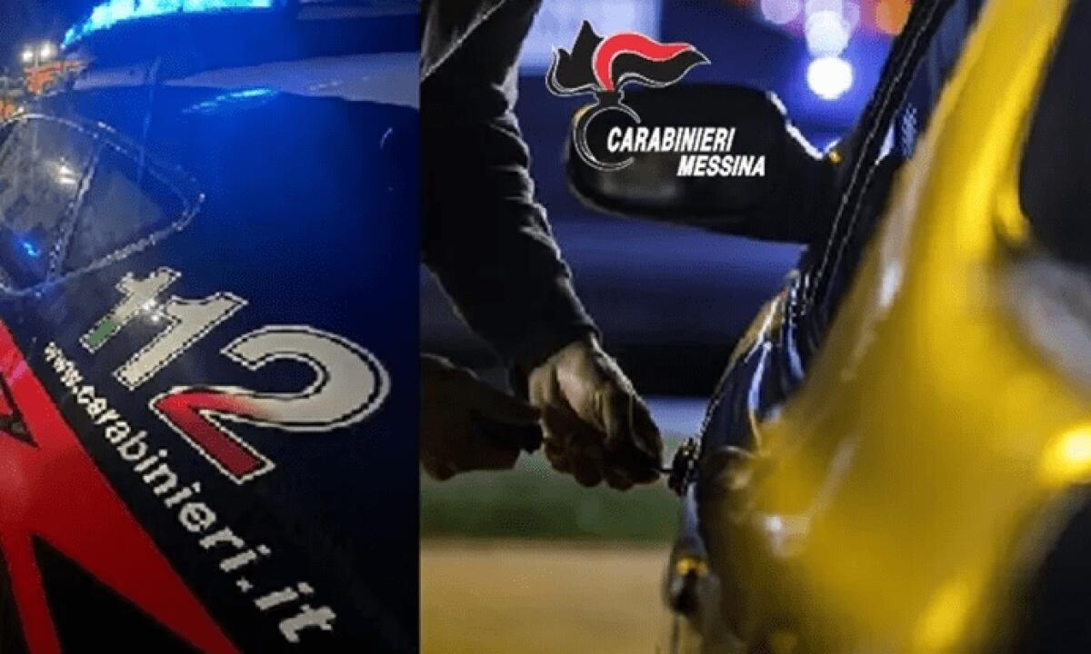 25 ENNE CATANESE IN TRASFERTA A MESSINA TENTA DI RUBARE UN’AUTO FORZANDO LA PORTIERA: BLOCCATO DA UN CARABINIERE LIBERO DAL SERVIZIO - 