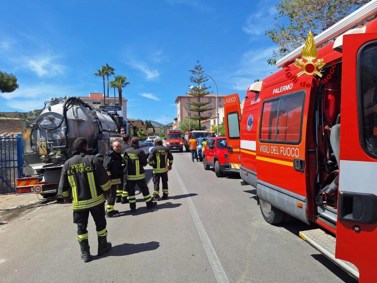 TRAGEDIA NEL PALERMITANO, CINQUE OPERAI MUOIONO IN UN INCIDENTE ALL'IMPIANTO DI DEPURAZIONE ACQUE REFLUE, UNO E' GRAVE - 