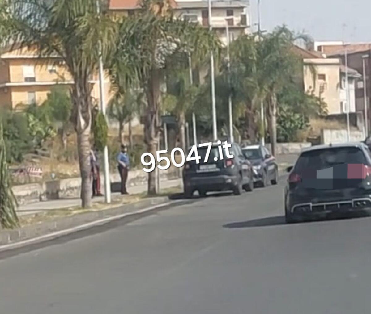 PATERNO', RINVENUTO ORDIGNO BELLICO A PATERNÒ IN VIA NAZARIO SAURO - 