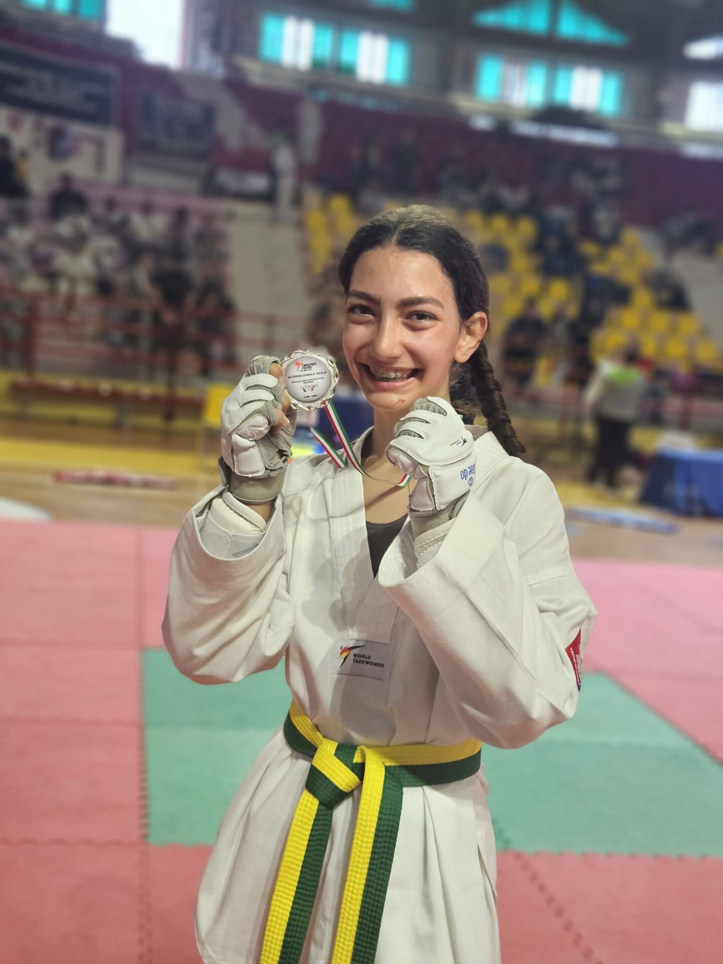 LE CINQUE RAGAZZE D'ORO DEL TAEKWONDO MARLETTA VINCONO IL CAMPIONATO INTERREGIONALE SICILIA 2024