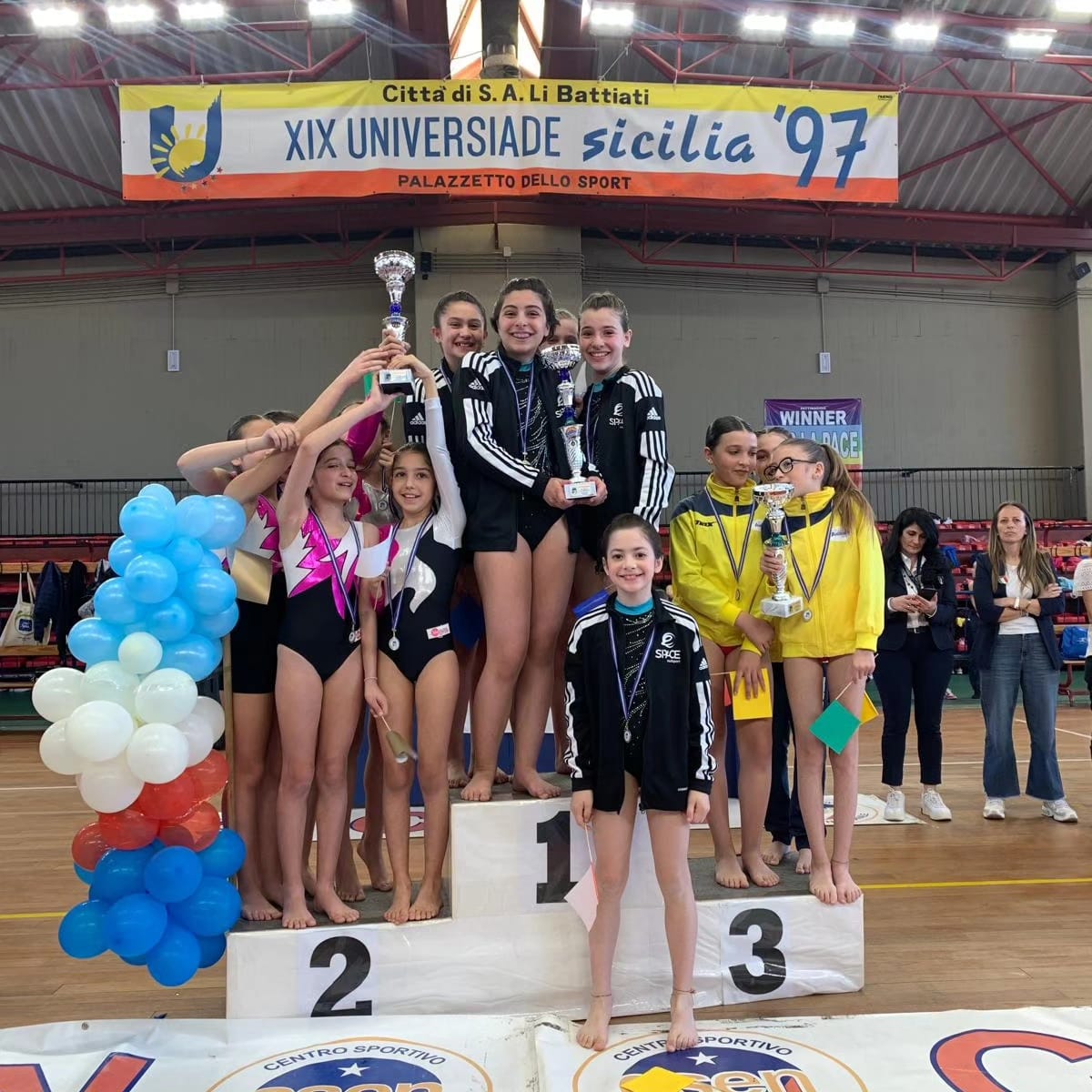 GINNASTICA ARTISTICA, E-SPACE MULTISPORT DI PATERNÒ É SQUADRA CAMPIONE DI SICILIA 2024