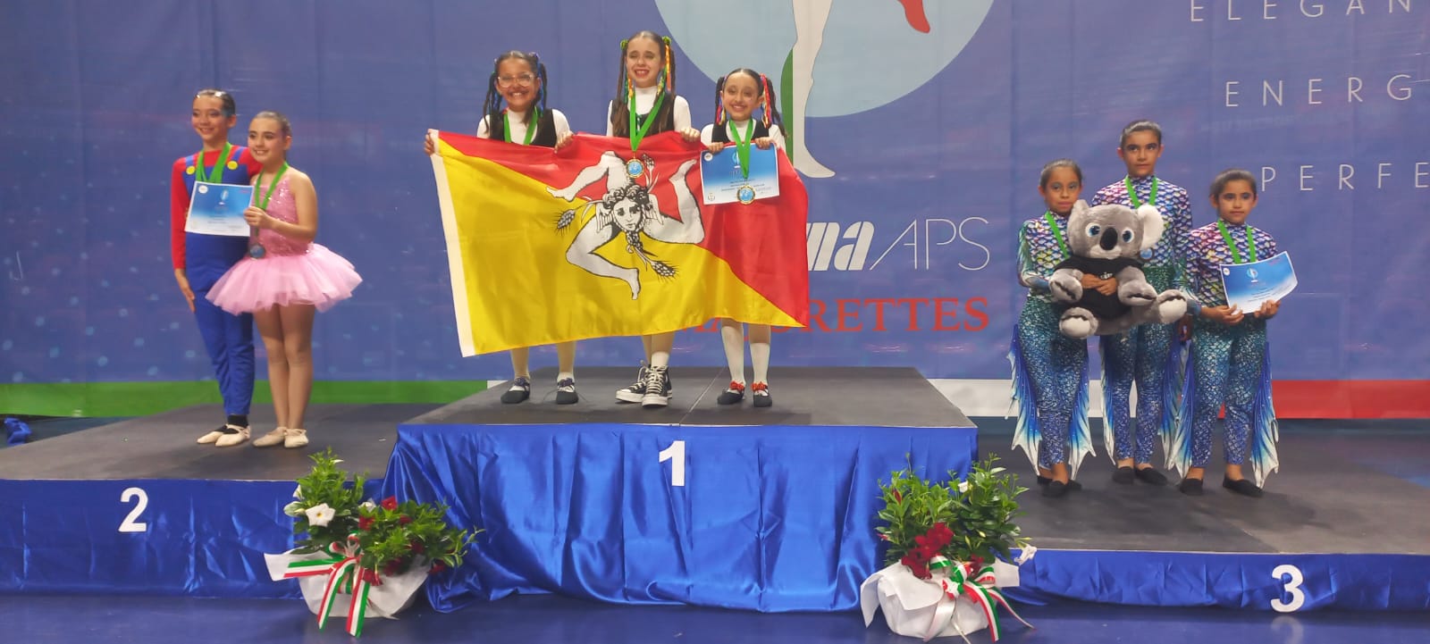 SICILIA IN EVIDENZA: TRIONFO AL CAMPIONATO ITALIANO DI MAJORETTES