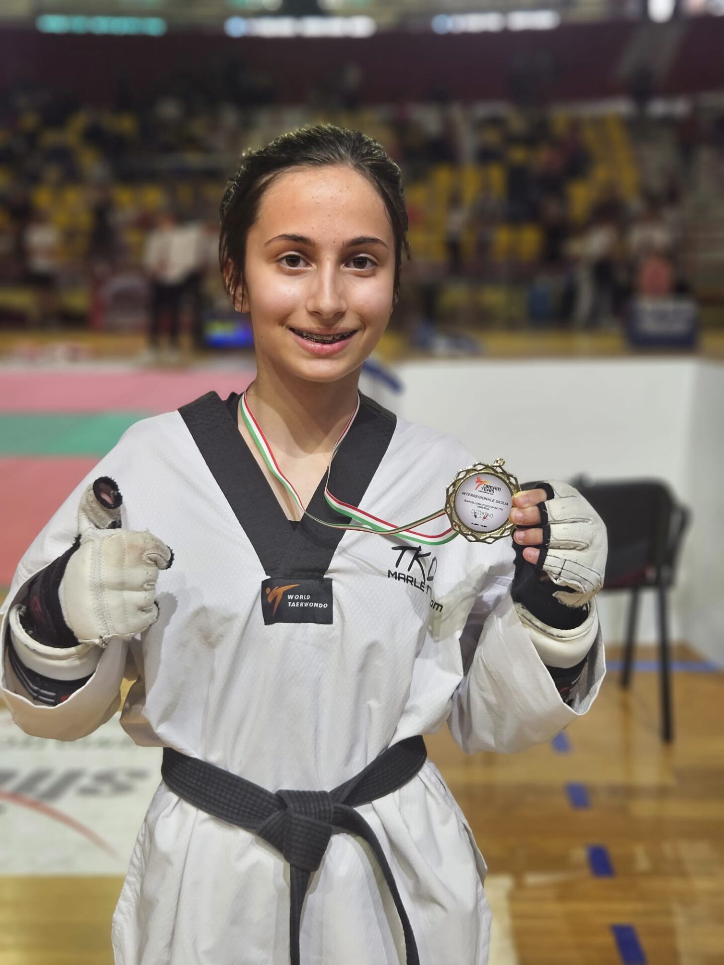 LE CINQUE RAGAZZE D'ORO DEL TAEKWONDO MARLETTA VINCONO IL CAMPIONATO INTERREGIONALE SICILIA 2024
