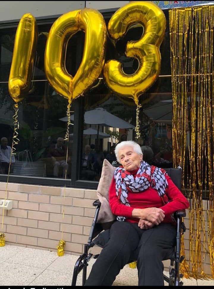 NONNA CARMELA COMPIE 103 ANNI: TANTI AUGURI!