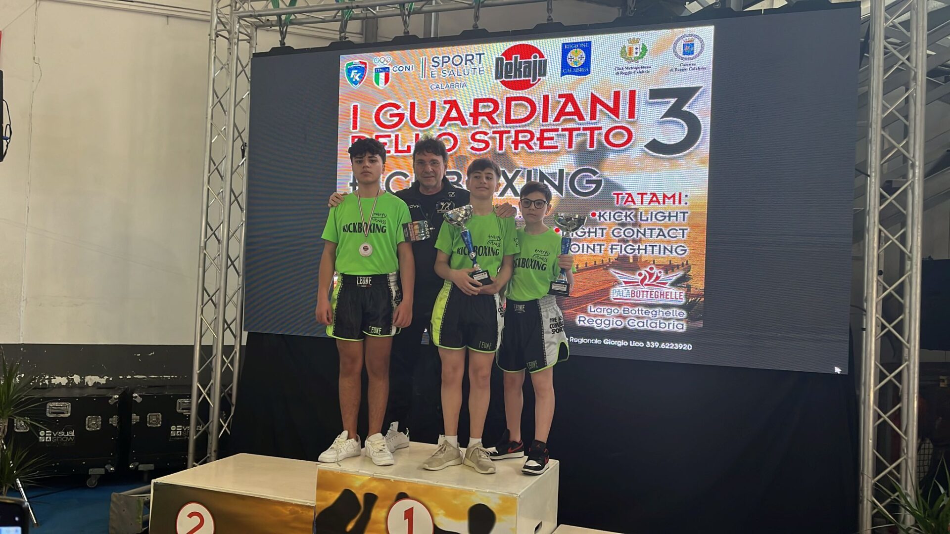 SUCCESSO PER IL TEAM KICKBOXING SCIURELLO DI PATERNO' A REGGIO CALABRIA: TRIONFI E MEDAGLIE