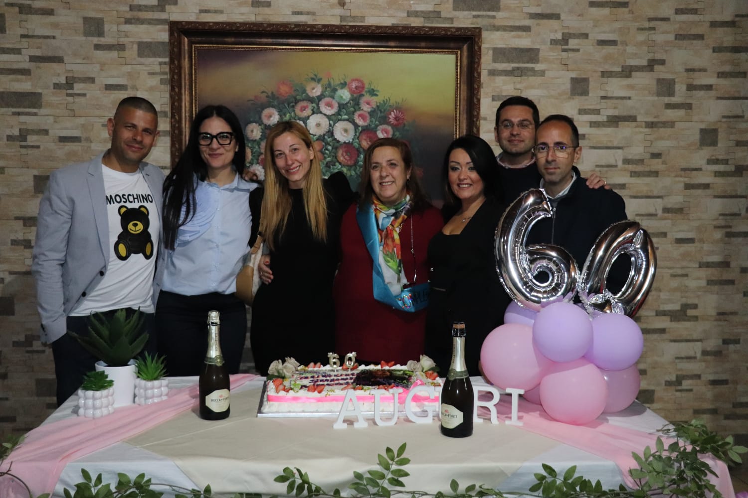 RAGALNA IN FESTA PER IL SESSANTESIMO COMPLEANNO DELLA MAESTRA GIUSEPPINA