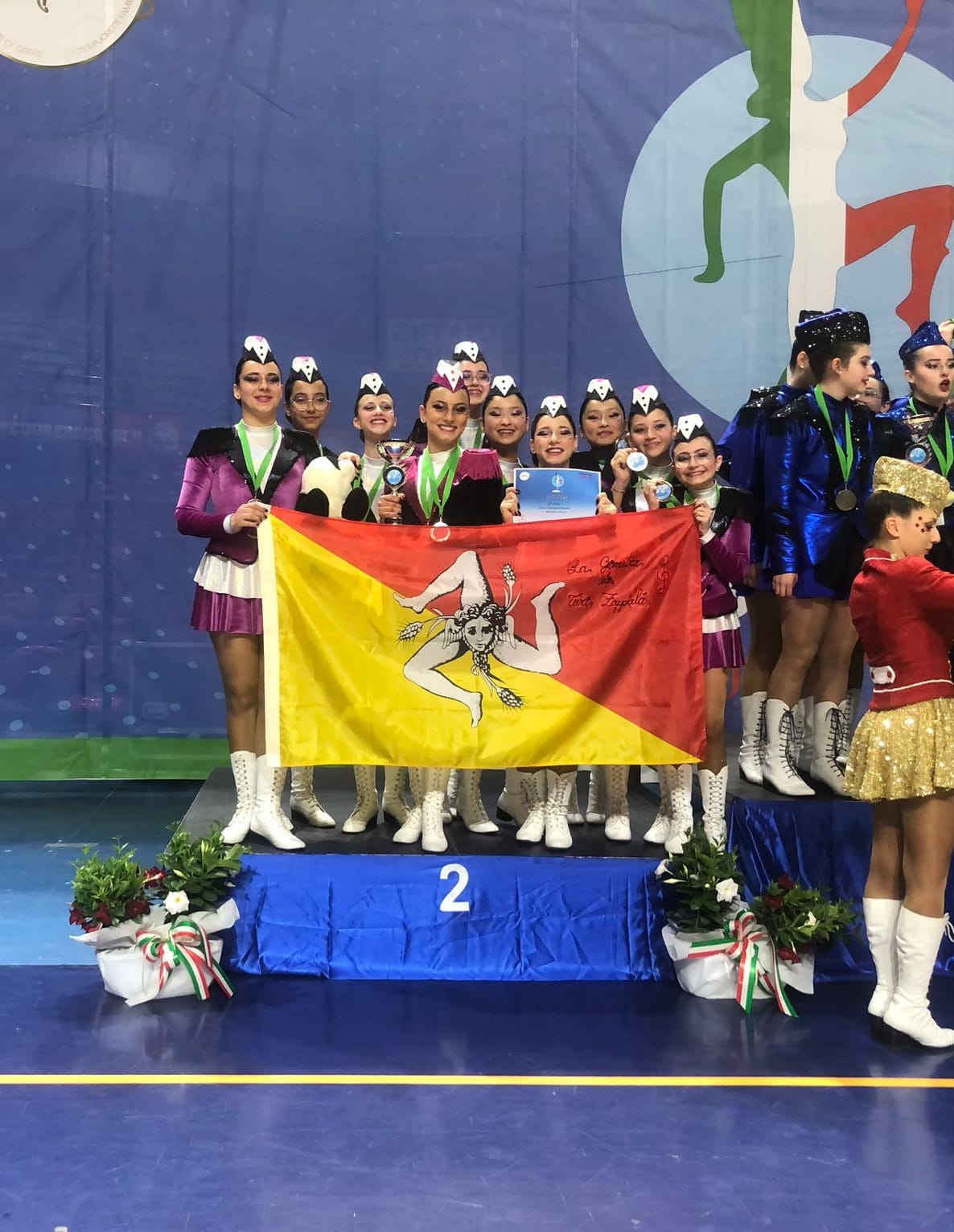 SICILIA IN EVIDENZA: TRIONFO AL CAMPIONATO ITALIANO DI MAJORETTES
