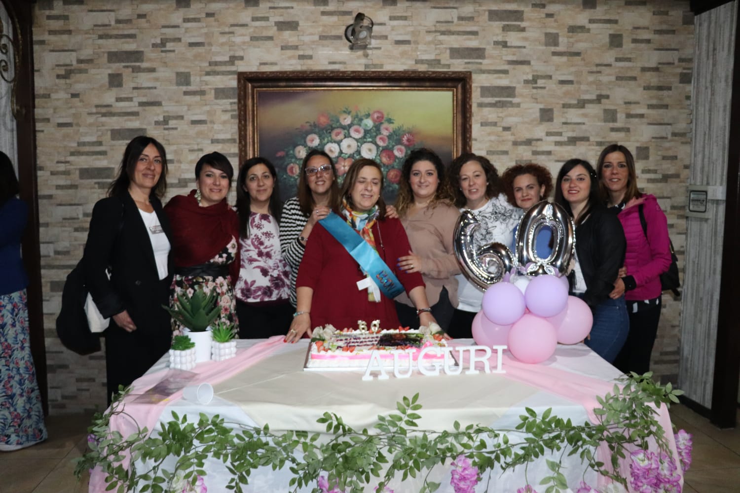 RAGALNA IN FESTA PER IL SESSANTESIMO COMPLEANNO DELLA MAESTRA GIUSEPPINA