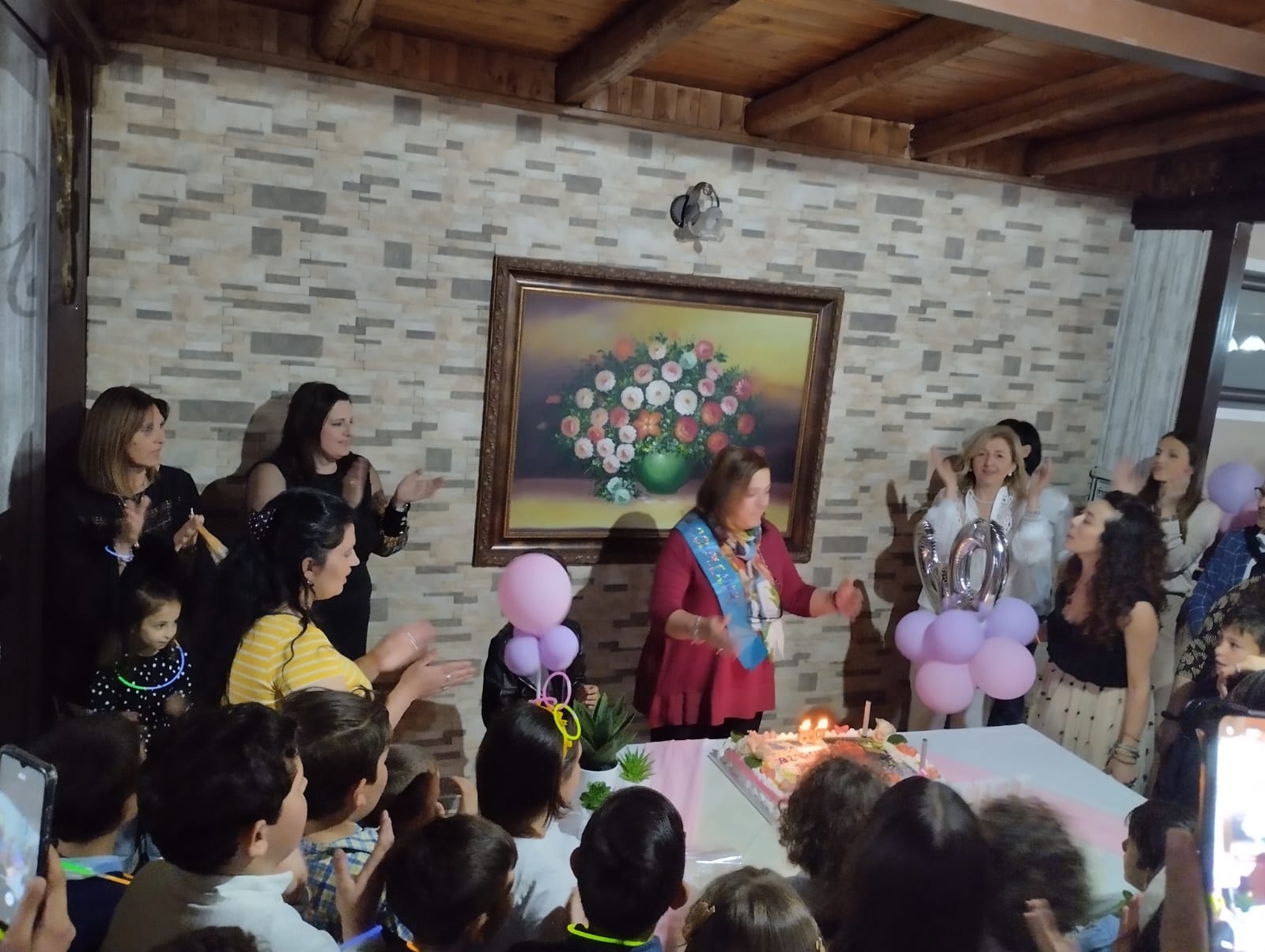 RAGALNA IN FESTA PER IL SESSANTESIMO COMPLEANNO DELLA MAESTRA GIUSEPPINA