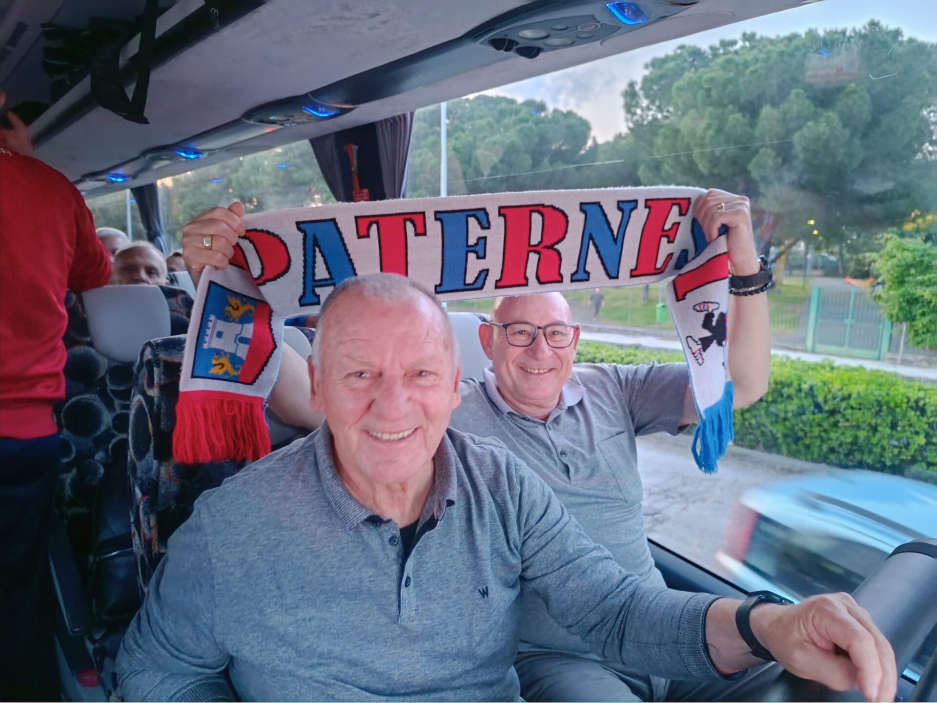 PATERNÓ CALCIO TIFOSI IN PARTENZA PER LA FINALE