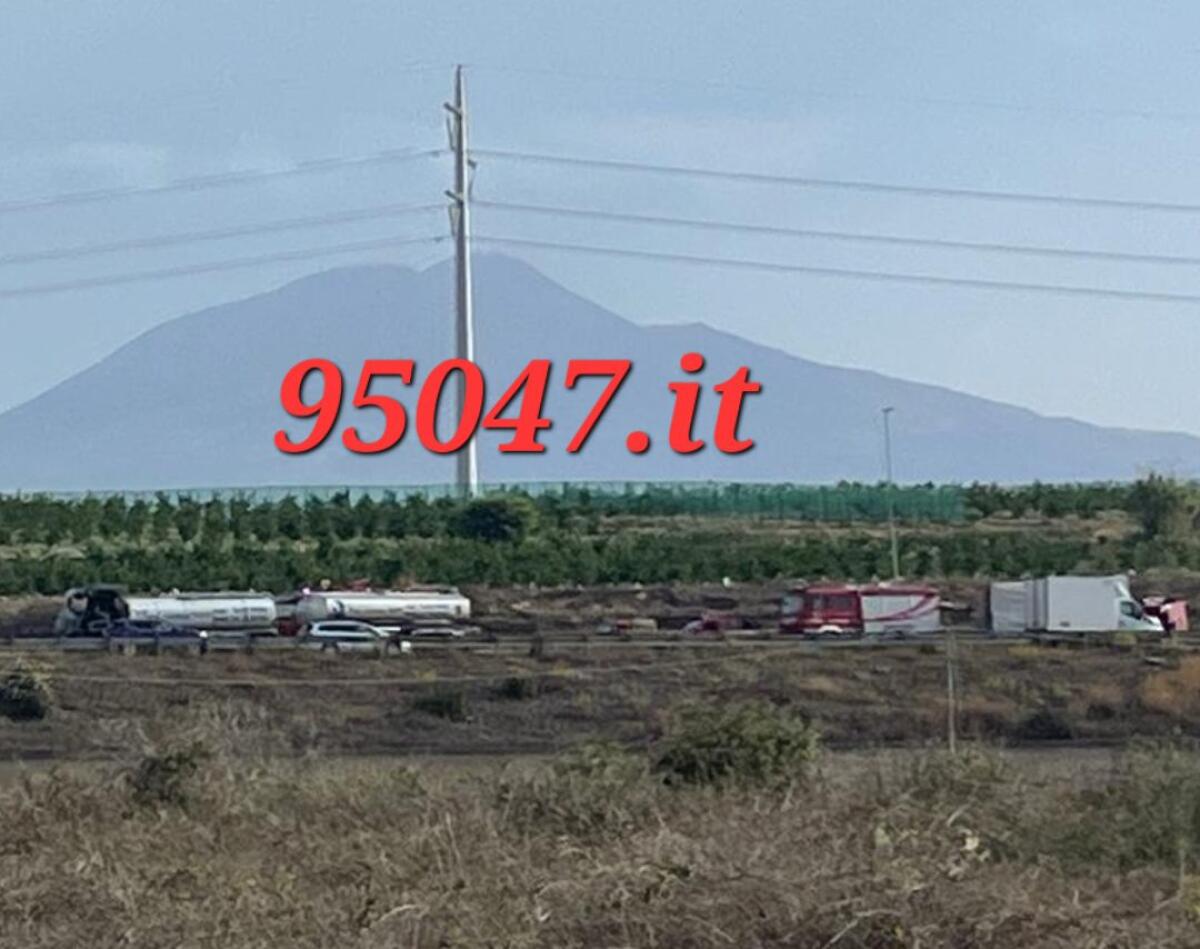 GRAVE INCIDENTE SULLA A19 A MOTTA SANT'ANASTASIA: SOCCORSI SUL POSTO E INTERVENTO DELL'ELISOCCORSO - 