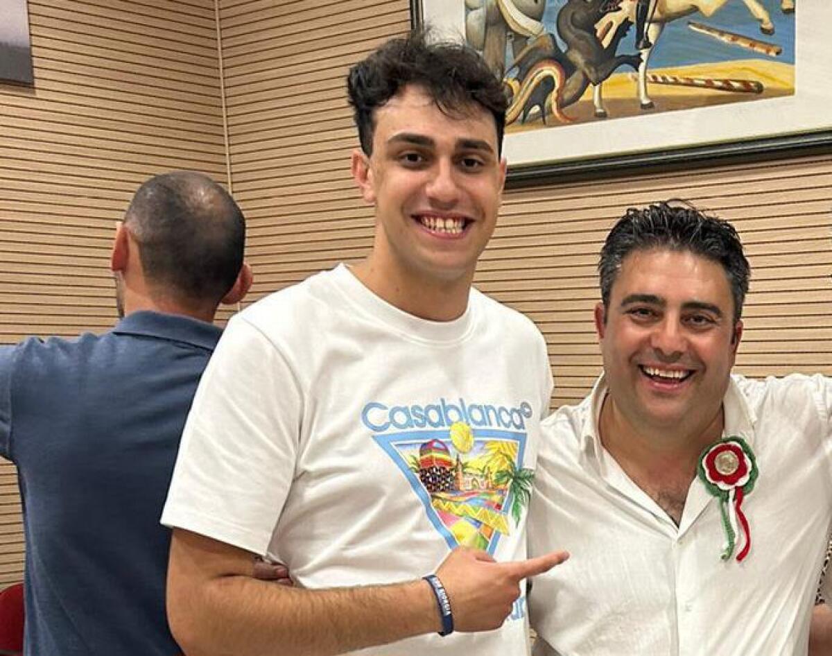 MOSCHETTO IL CONSIGLIERE COMUNALE PIU GIOVANE DI RAGALNA - 