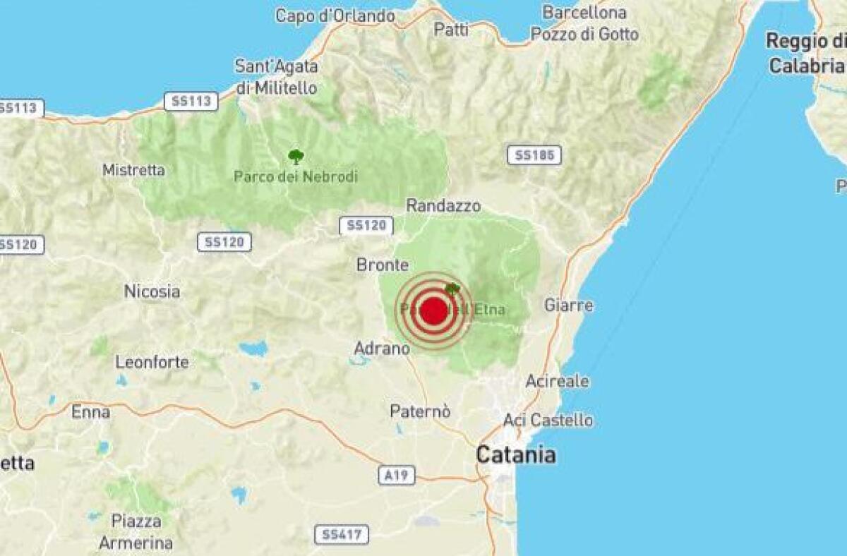 MICRO SCOSSA DI TERREMOTO IN SERATA CON EPICENTRO A RAGALNA - 