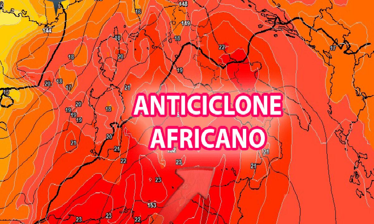 INTENSA ONDATA DI CALORE IN ARRIVO NEL WEEKEND CON PUNTE DI +42 °C IN SICILIA - 