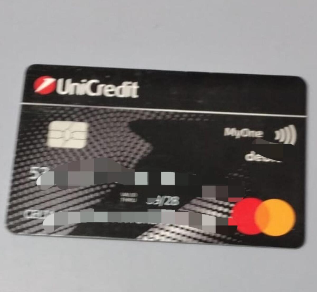 CARTA RITROVATA AL BANCOMAT UNICREDIT DI VIA G.B. NICOLOSI - 