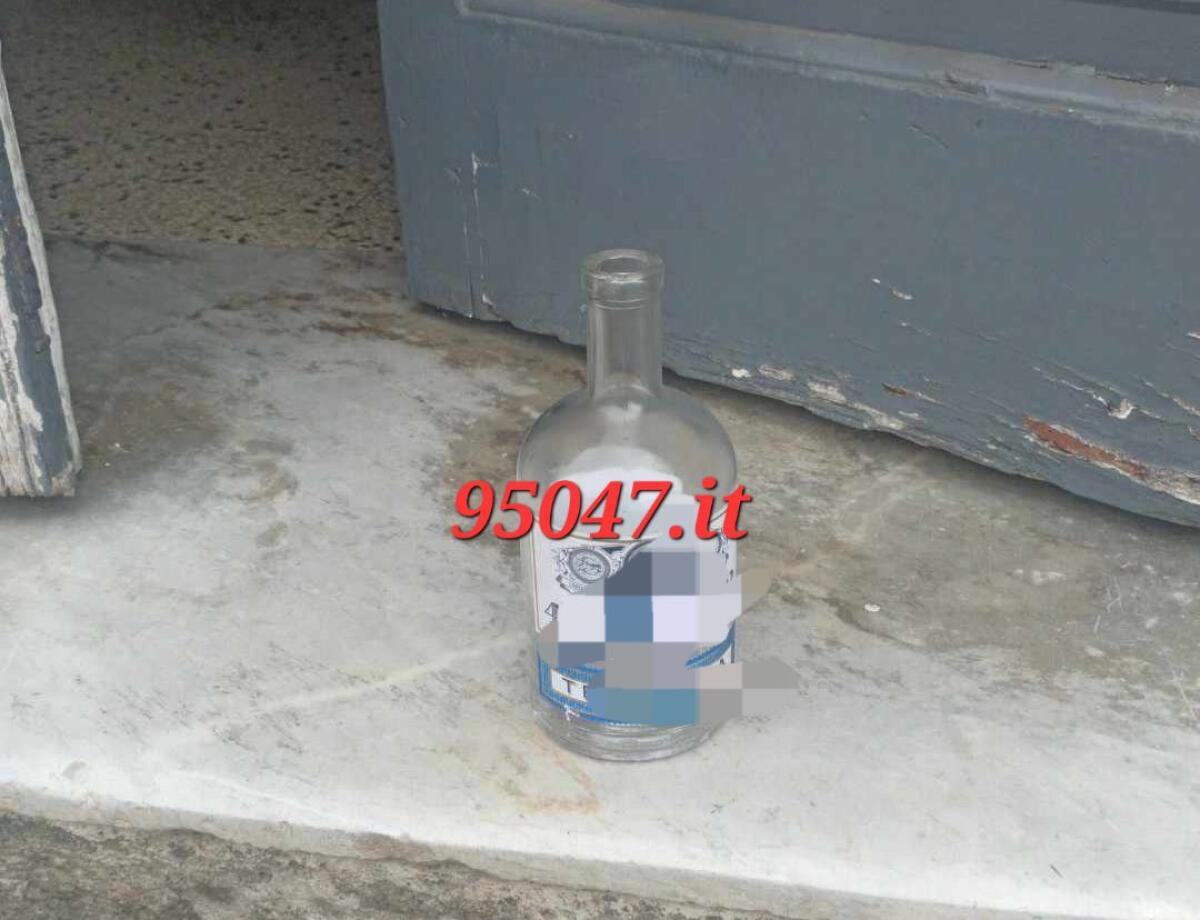 MOMENTI DI TENSIONE E PAURA OGGI A PATERNO':  UOMO IN STATO DI ALTERAZIONE CREA PANICO TRA I RESIDENTI - 