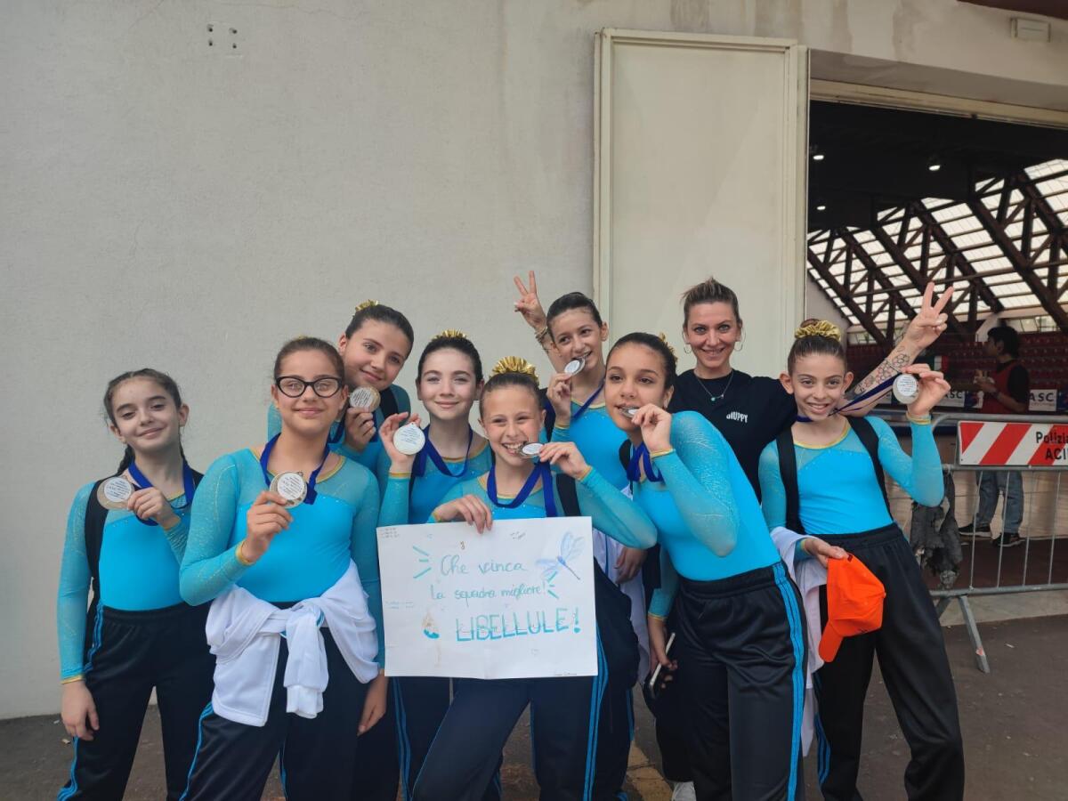OTTIMI RISULTATI DELL'ASD LIBELLULE DI BELPASSO ALLE NAZIONALI ASC DI GINNASTICA ARTISTICA 2024 AL PALAVOLCAN DI ACIREALE - 