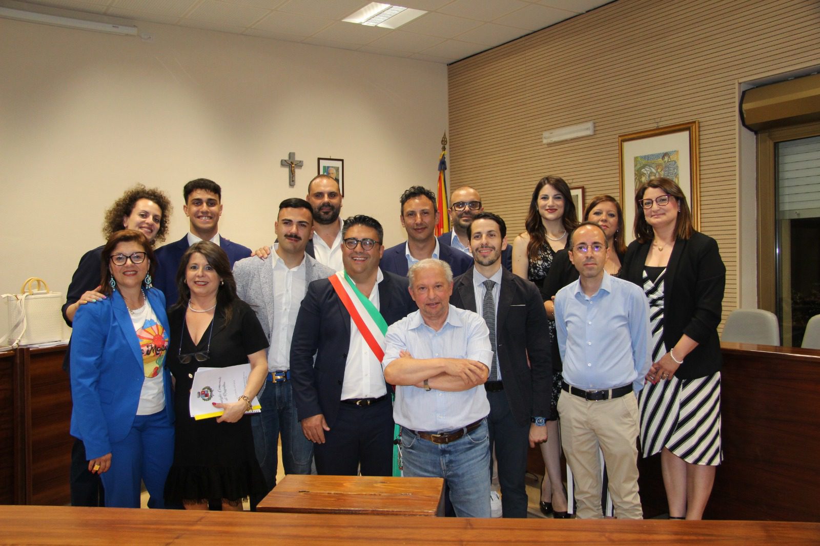 RAGALNA: PRIMO CONSIGLIO COMUNALE E MARIA LUISA LA ROSA NUOVA PRESIDENTE DEL CONSIGLIO