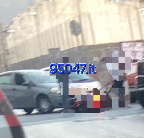 DUE INCIDENTI STRADALI NEL POMERIGGIO DI IERI A PATERNÒ: FERITO UN GIOVANE SCOOTERISTA