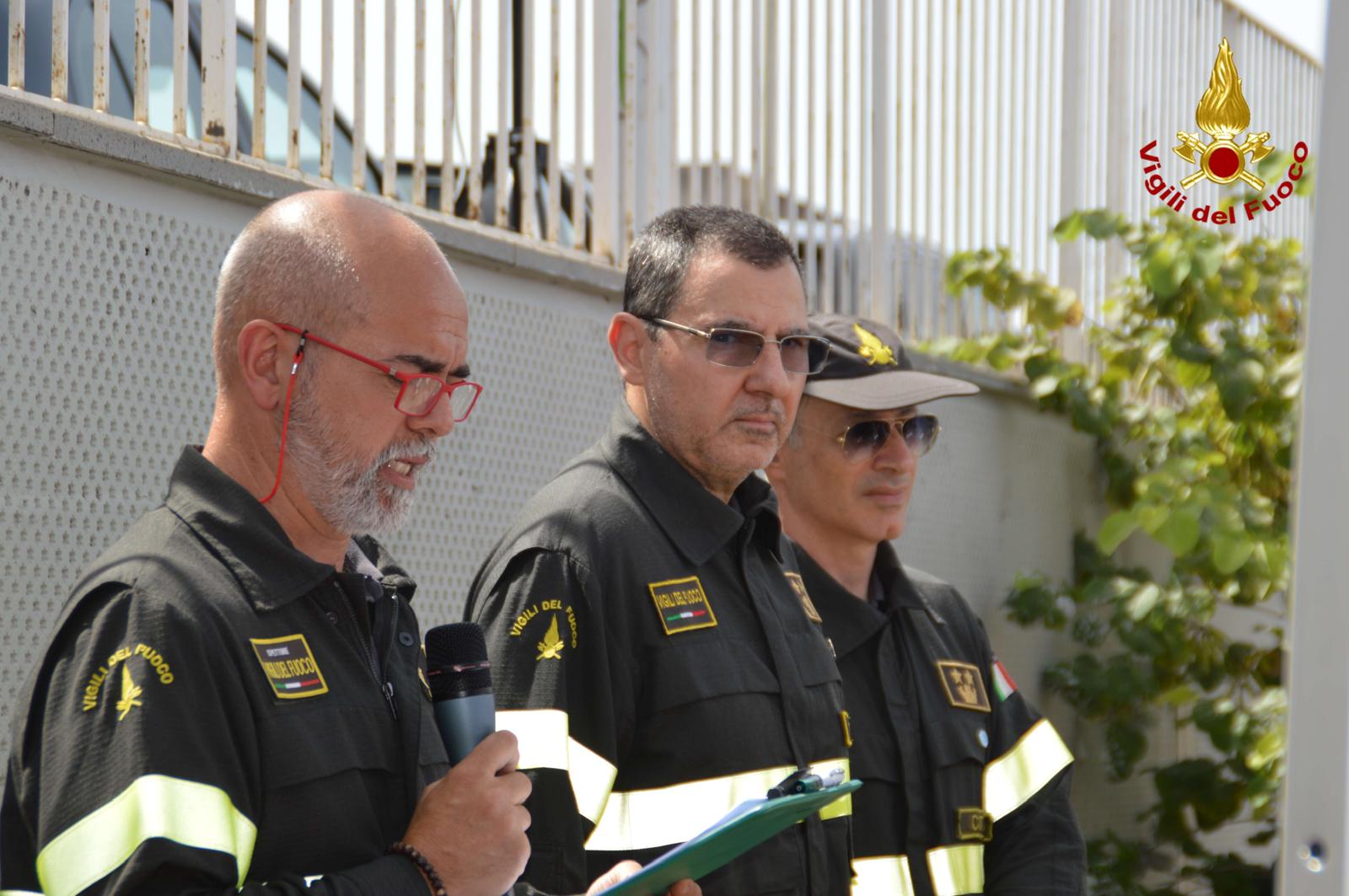 CATANIA DEDICA UNA PIAZZA AI VIGILI DEL FUOCO CADUTI IN SERVIZIO