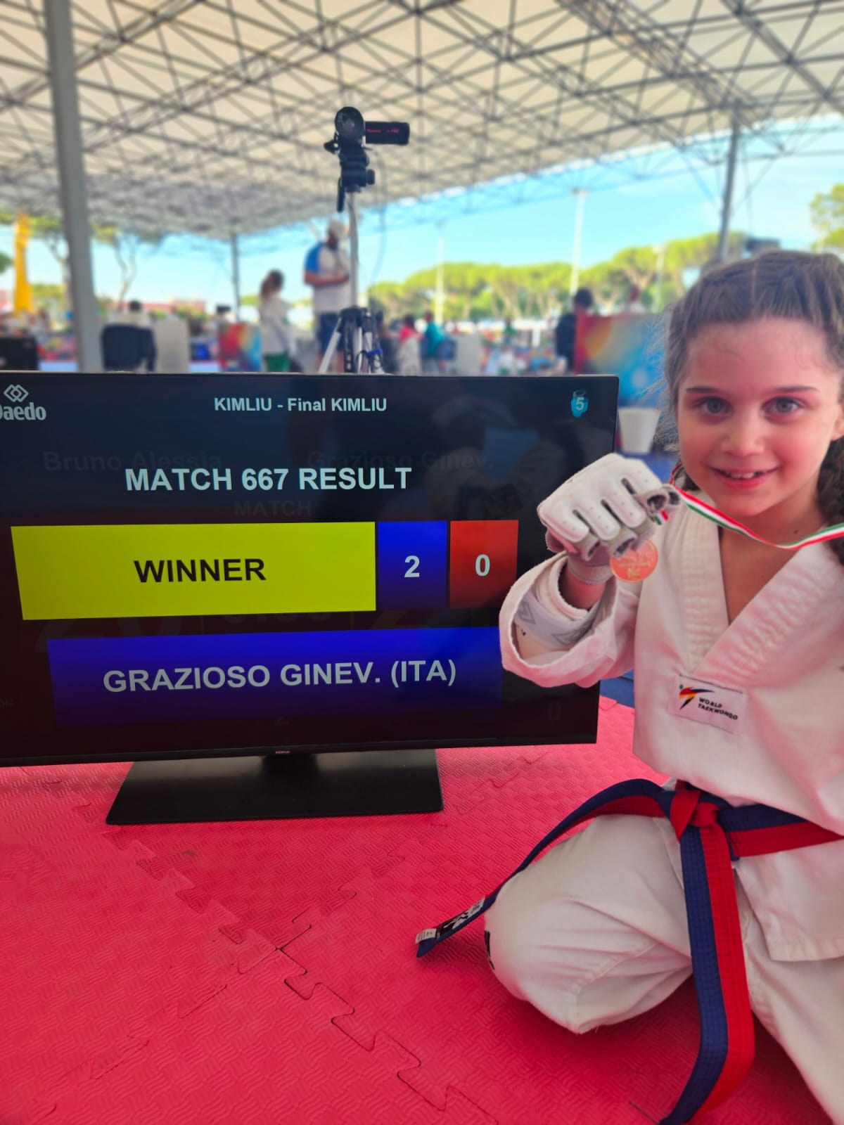 IL TAEKWONDO DEL TEAM DI TONY MARLETTA 5 ORO NAZIONALI VINTI A ROMA