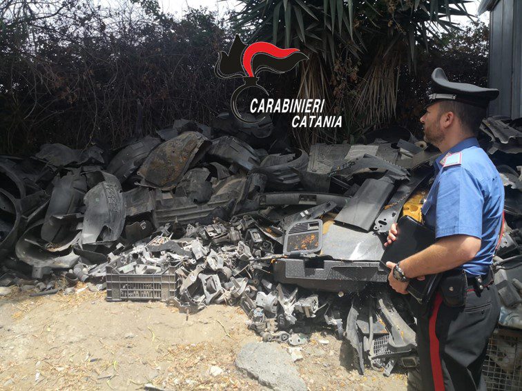 GELSO BIANCO. GESTIVA UN’OFFICINA DI AUTORICAMBI ABUSIVA: DENUNCIATO