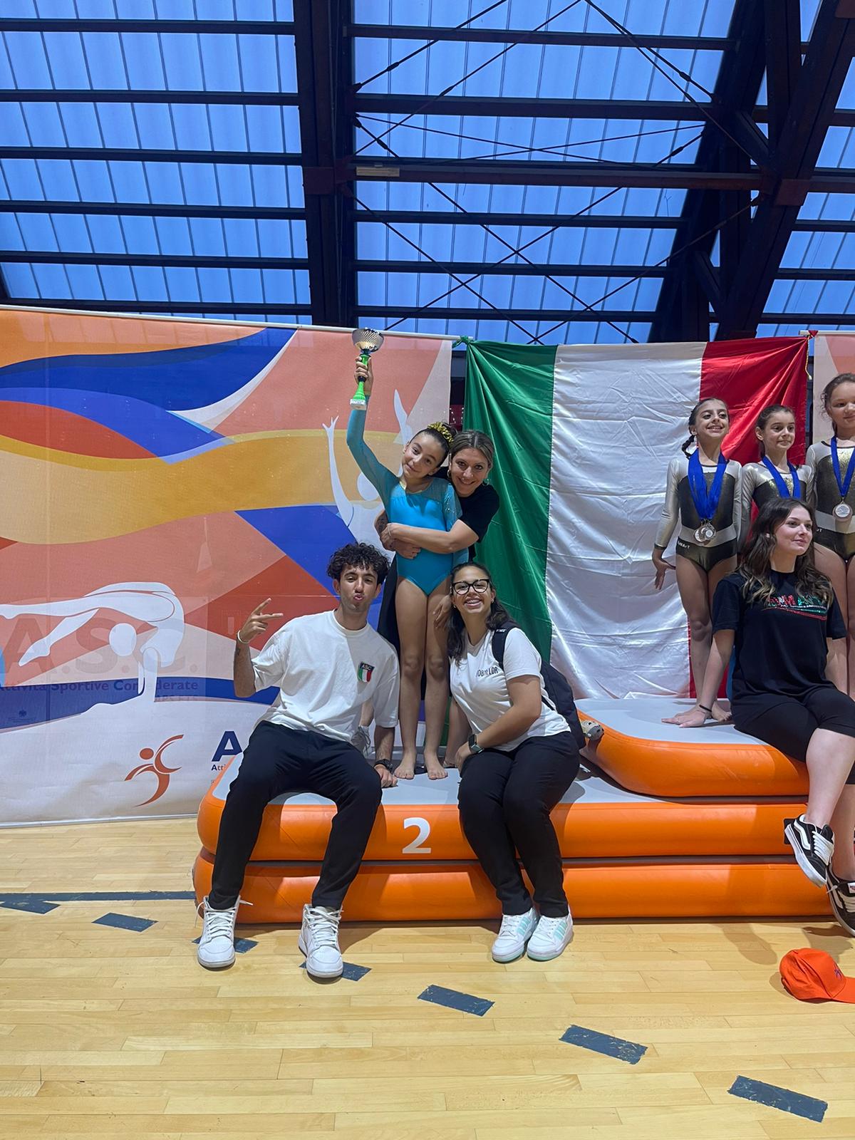 OTTIMI RISULTATI DELL'ASD LIBELLULE DI BELPASSO ALLE NAZIONALI ASC DI GINNASTICA ARTISTICA 2024 AL PALAVOLCAN DI ACIREALE
